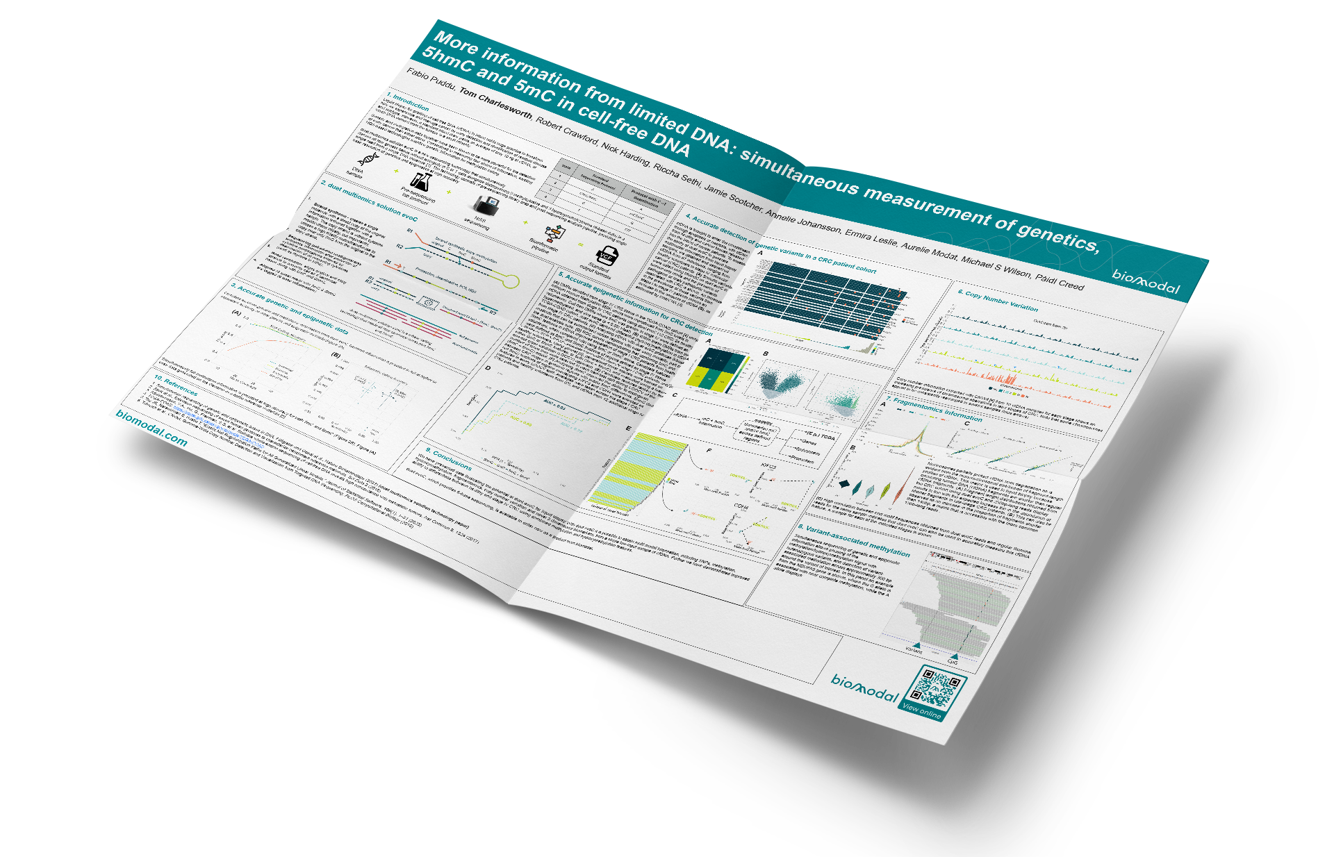 More information from limited DNA: simultaneous measurement of genetics, 5hmC and 5mC in cell-free DNA