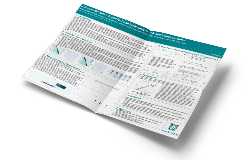 250428 Poster A High Performance Toolkit for Large Scale Analysis of 5 and 6 Base Genomes