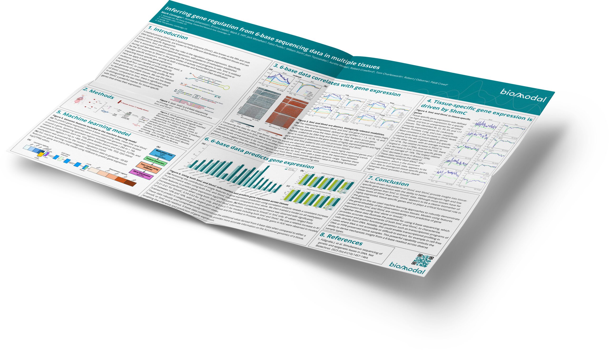 Inferring gene regulation from 6-base sequencing data in multiple tissues