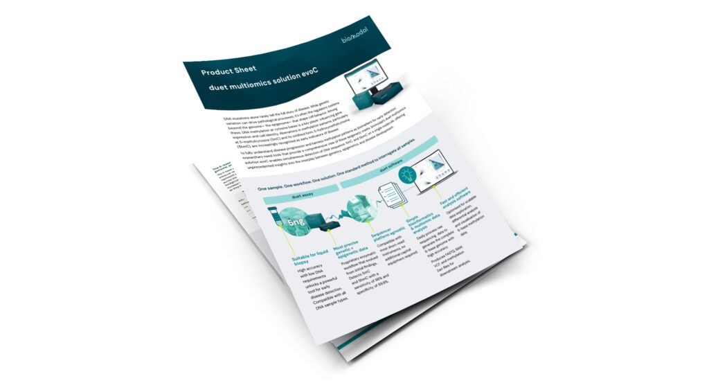 duet multiomics solution evoC product sheet