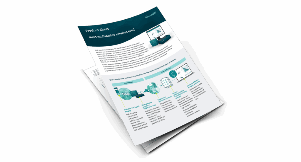 duet multiomics solution evoC product sheet