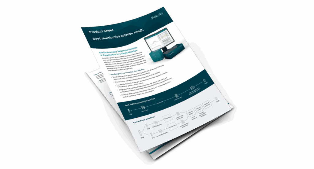 duet multiomics solution +modC product sheet