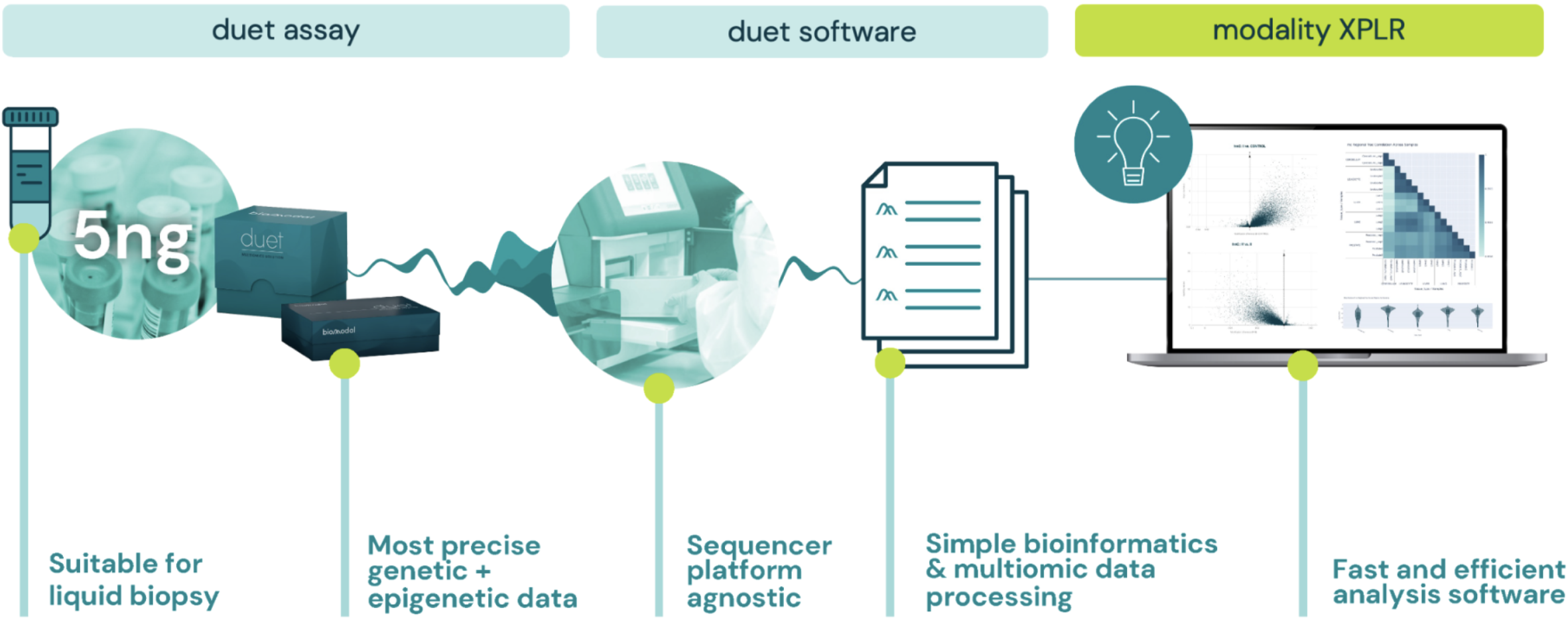 modality XPLR 1 duet multiomics solution workflow