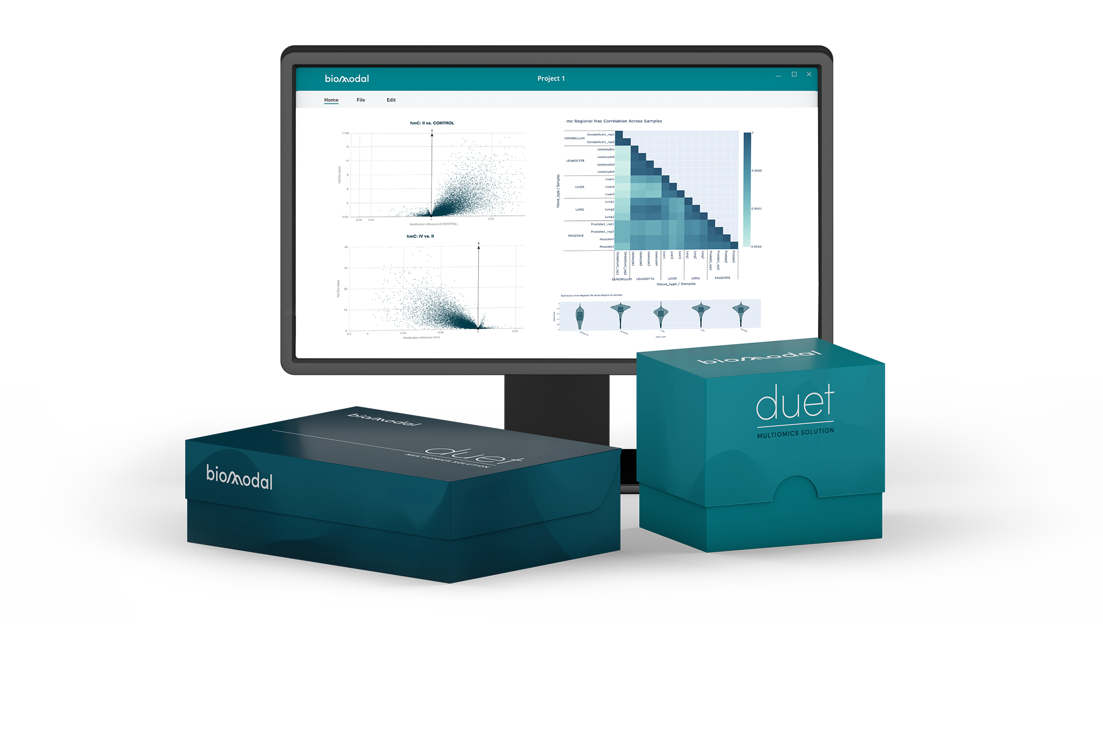 duet multiomics solution with modality XPLR